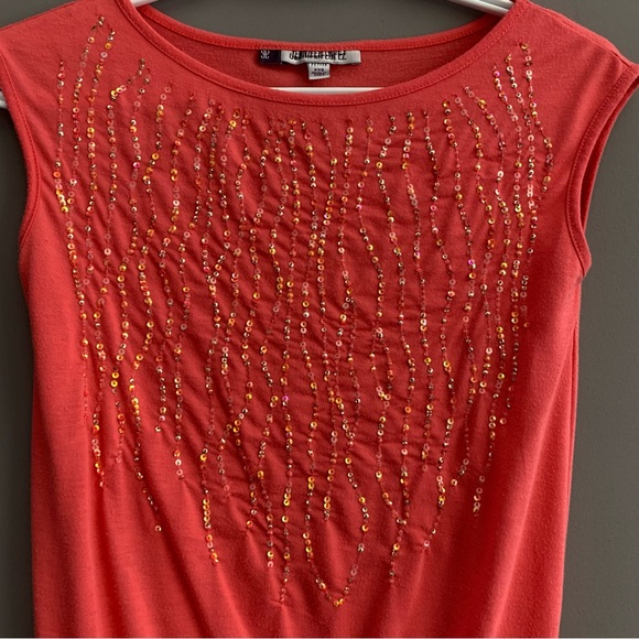 Jennifer Lopez Petite XXS Pink Sequinned Top - Picture 2 of 9